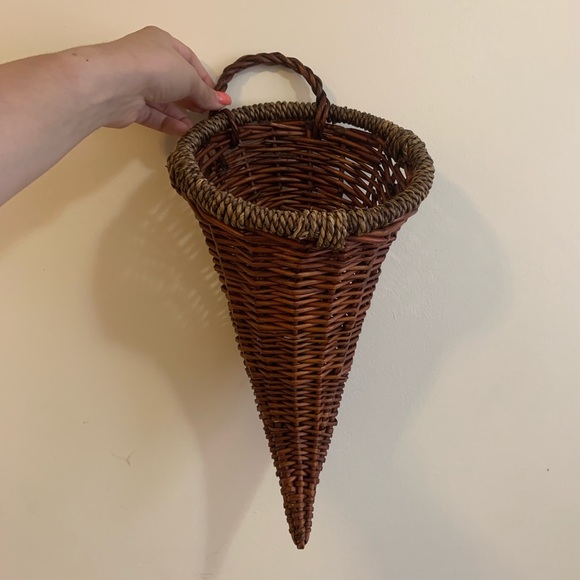 Woven Cornucopia Wall Hanging - Picture 2 of 5